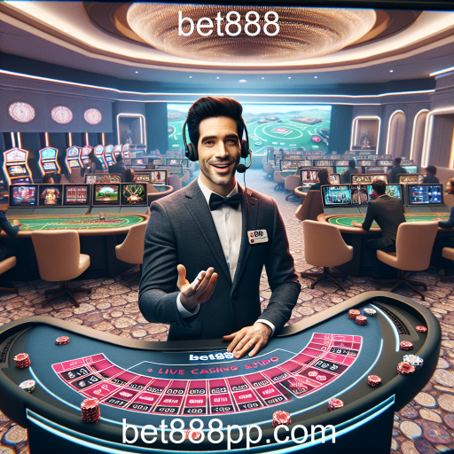 Experiência Imersiva no Live Casino do Bet888